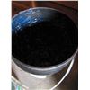 Image 8 : 3 pails of oil and one of Grease qualities marked on side.  grease pail is about half-full