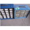 Image 2 : two small organizers with assorted contents