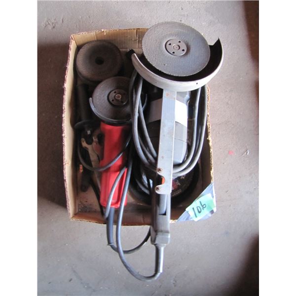 box with two side grinders