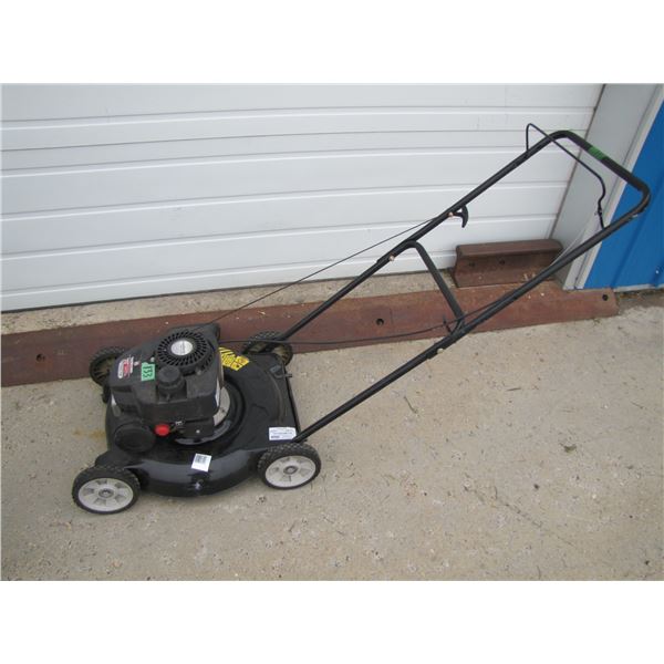 Yard Machines 20 inch cutting width 140 CC gas lawn mower