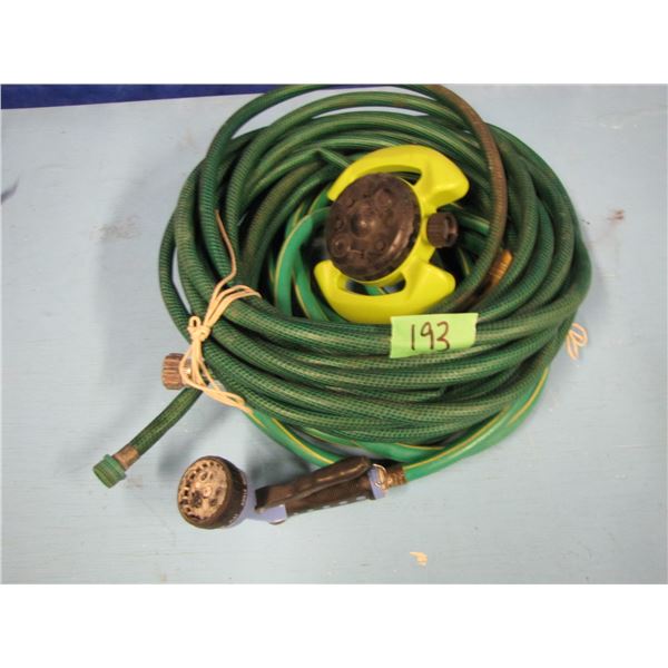 garden hoses e t c