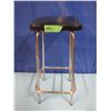 Image 1 : Chrome frame stool