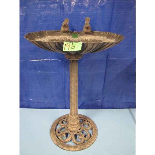 resin bird bath
