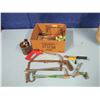 Image 1 : hack saws, coping saws Etc