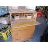Image 3 : dresser with drop front and three drawers