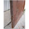 Image 3 : slab door has a bit of rot on one Edge, with key from the Sylvan Court hotel Wasagaming Manitoba, Ri