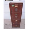 Image 1 : office specialty wood filing cabinet one side missing
