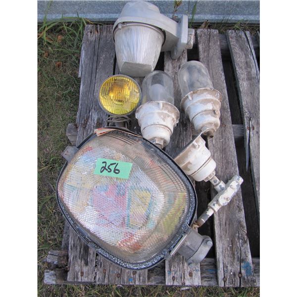 lot of exterior lights