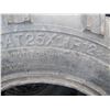 Image 2 : set of 4 quad tires - 2 - AT25 x 11 R 12 and 2 - AT25 x 8 R12  and one small Tire