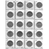Image 1 : Sheet of dollar coins 1968-1986