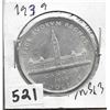 Image 1 : 1939 dollar coin