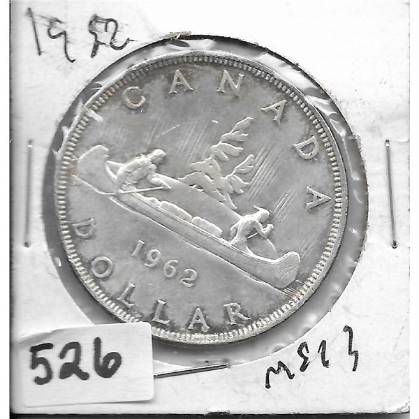 1962 dollar coin