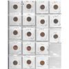 Image 1 : Sheet of one cent coins 1966-2002