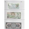 Image 1 : Sheet of 3 various foreign currancies