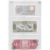 Image 2 : Sheet of 3 various foreign currancies