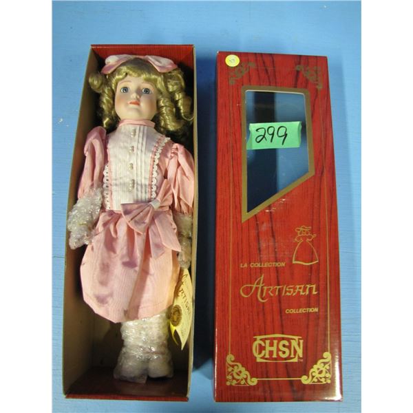 resume collection collector doll Chris