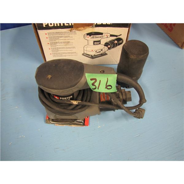Porter Cable quarter sheet Palm grip sanding finisher
