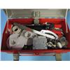 Image 2 : toolbox with various electrical and plumbing items