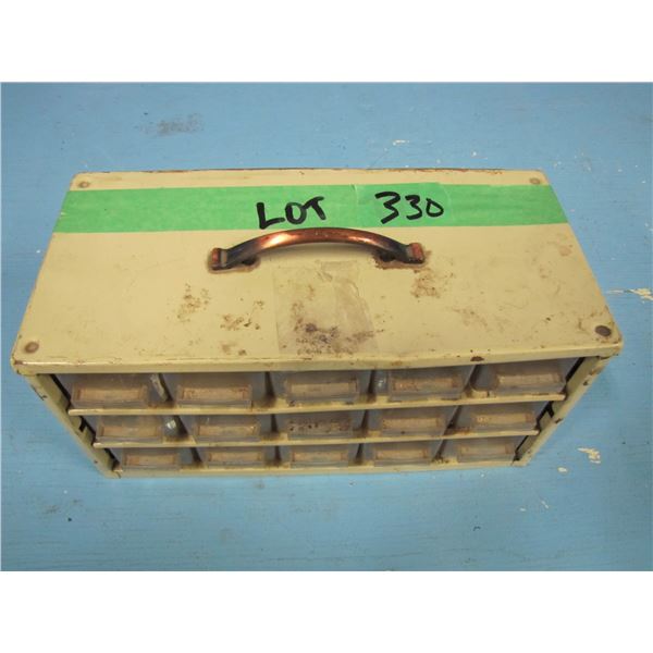 organizer with assorted Nuts and Bolts Etc
