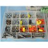 Image 2 : three organizers with nuts, bolts, screws, Etc