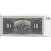 Image 2 : Canadian 10 dollar bill 1937 Gordon/Towers