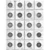Image 1 : sheet of 50 cent coins 1968-2020 various years