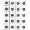 Image 2 : sheet of 50 cent coins 1968-2020 various years