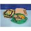 Image 1 : folding camp stools and bag of rope