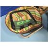 Image 2 : folding camp stools and bag of rope