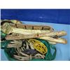 Image 3 : folding camp stools and bag of rope