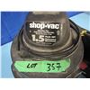 Image 2 : 4 gallon shop vac with hose Etc, missing one wheel