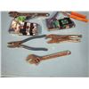 Image 2 : crescent wrenches, ratchet sets, staplers