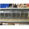 Image 2 : lot of two storage bins with nails Etc