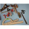 Image 3 : hand planes, clamps, tri squares Etc