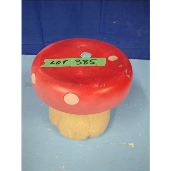 lawn ornament toadstool