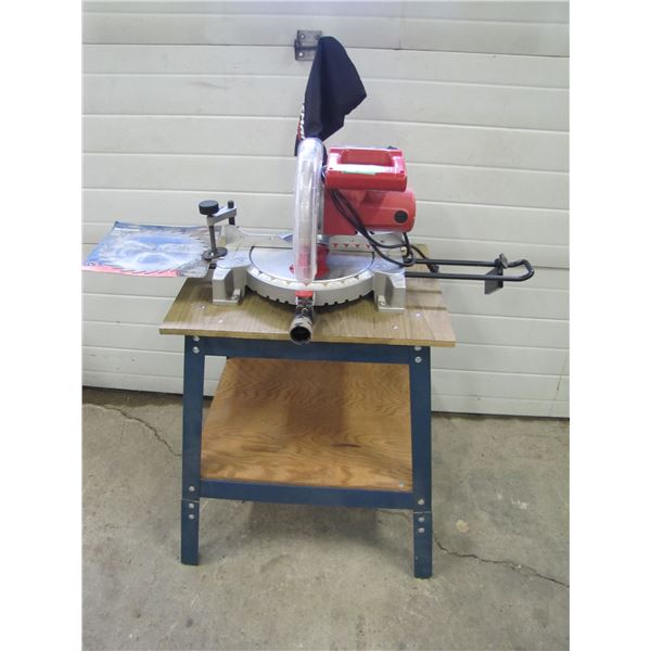 10in laser compound mitre saw