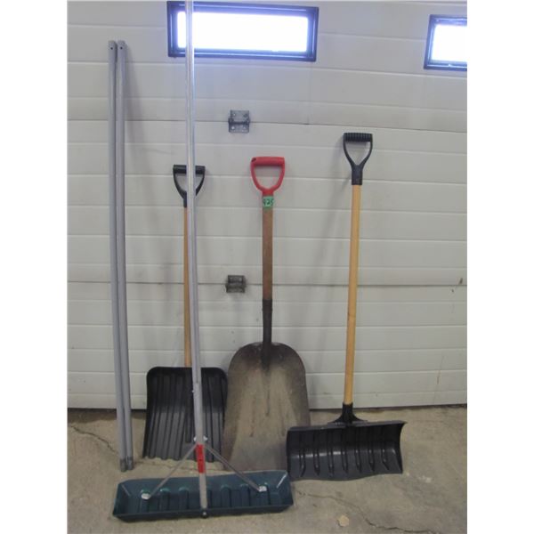 roof rake snow shovels Etc