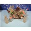 Image 1 : lot of assorted drink bottles, Coke, 7UP, milk bottles etcetera