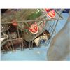 Image 4 : lot of assorted drink bottles, Coke, 7UP, milk bottles etcetera