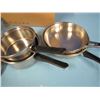 Image 3 : pots and pans, enamelware colander