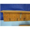 Image 3 : wall rack with coat hooks and sleeve ironing board