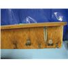 Image 4 : wall rack with coat hooks and sleeve ironing board