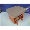 Image 1 : upholstered footstool