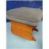 Image 3 : upholstered footstool