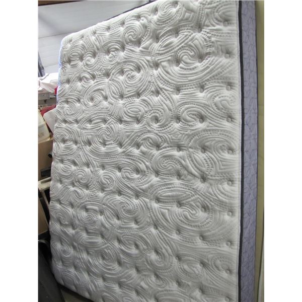 queen size mattress box spring and bed frame