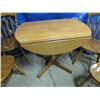 Image 3 : apartment size drop leaf table with 4 chairs
