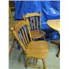 Image 4 : apartment size drop leaf table with 4 chairs