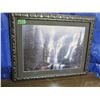 Image 1 : framed picture- waterfalls