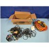 Image 1 : box with stereo component cables, extension cords Etc