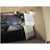 Image 6 : box with stereo component cables, extension cords Etc